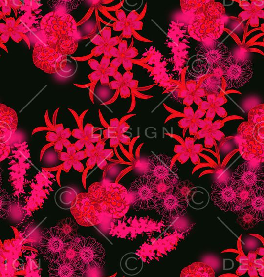 线条画印花华亿平台图片