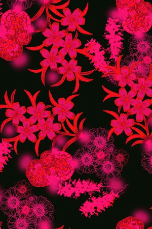 线条画印花华亿平台图片