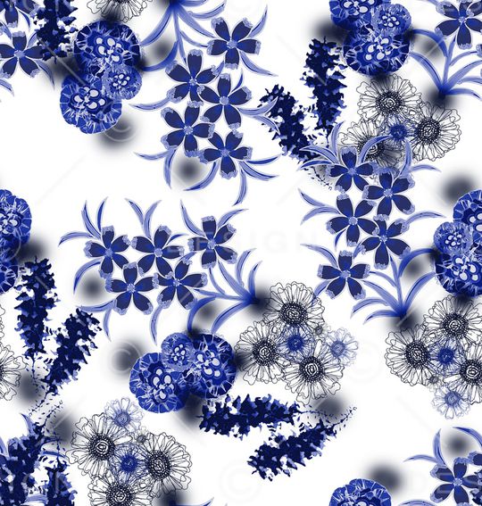 线条画印花华亿平台图片