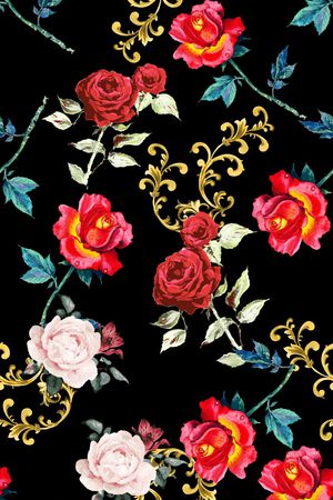 抽象印花华亿平台图片