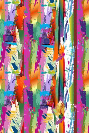 手绘印花华亿平台图片