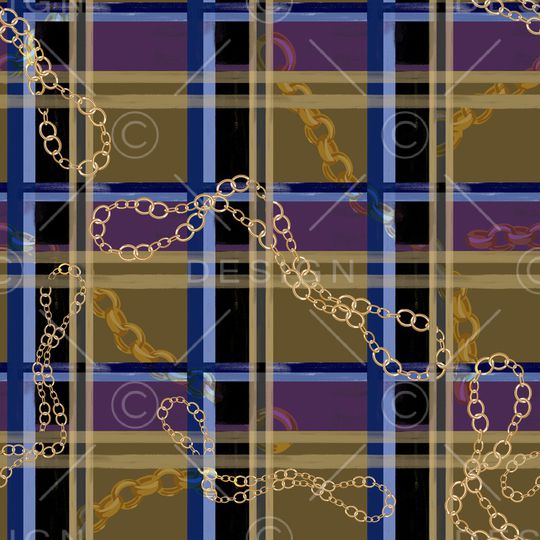 格子印花华亿平台图片