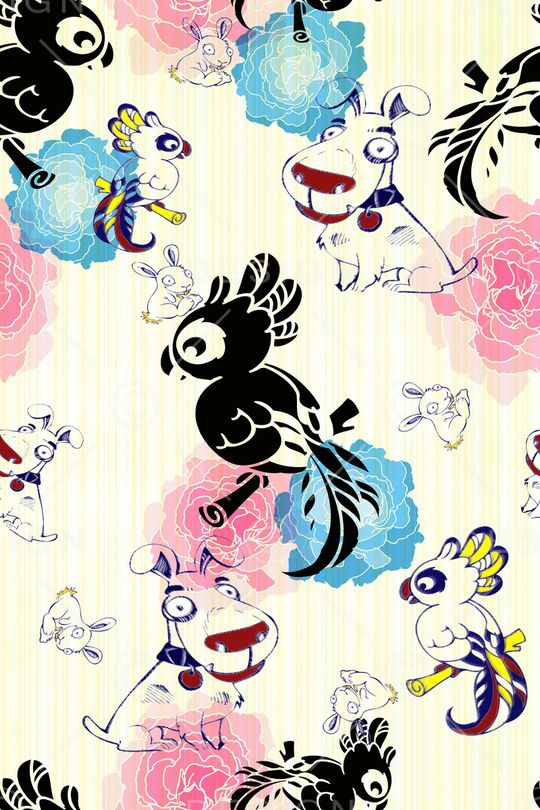 动物印花华亿平台图片