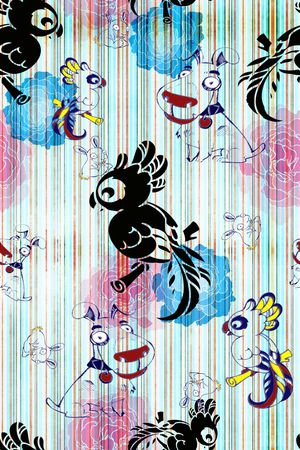 动物印花华亿平台图片