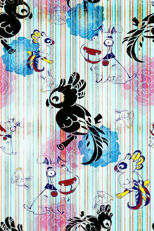 动物印花华亿平台图片