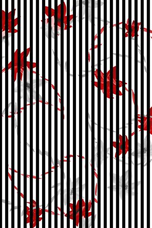 条纹印花华亿平台图片