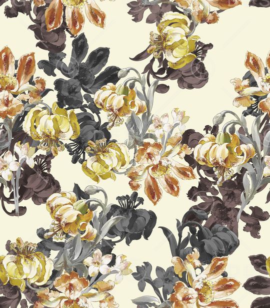 植物印花华亿平台图片