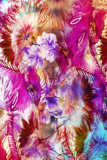 定位花印花华亿平台图片