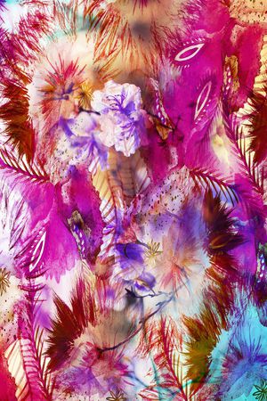 定位花印花华亿平台图片