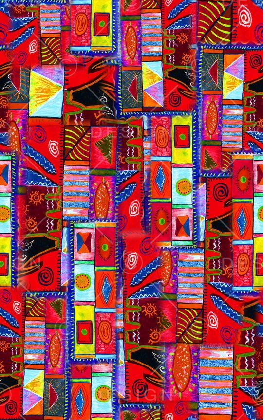 几何印花华亿平台图片