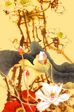 定位花印花华亿平台图片