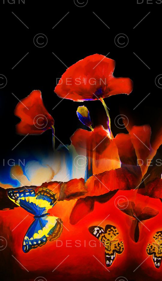 定位花印花华亿平台图片