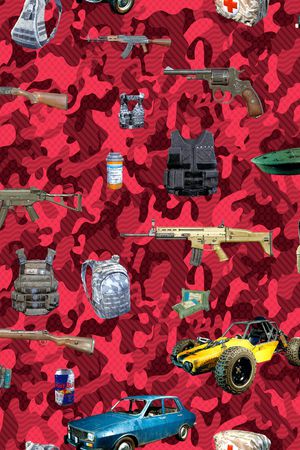 迷彩印花华亿平台图片