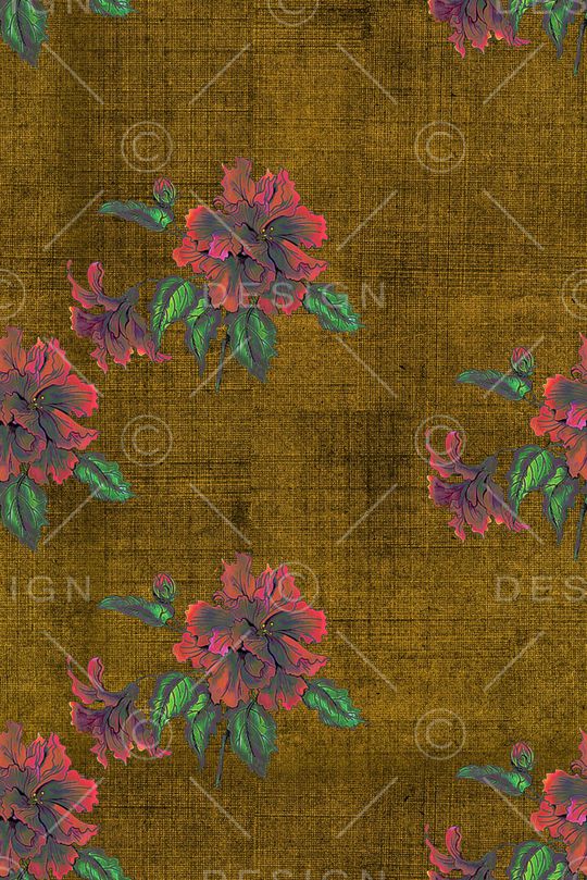 复古印花华亿平台图片