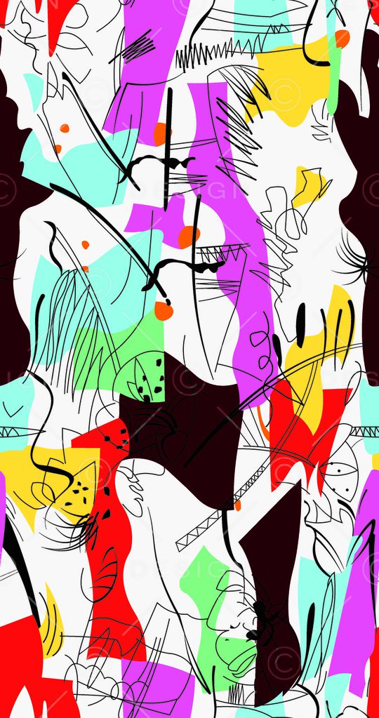 风格化花卉印花华亿平台图片