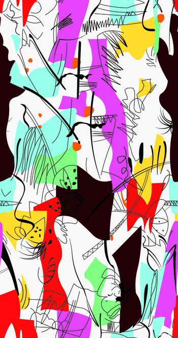 风格化花卉印花华亿平台图片