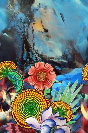 定位花印花华亿平台图片