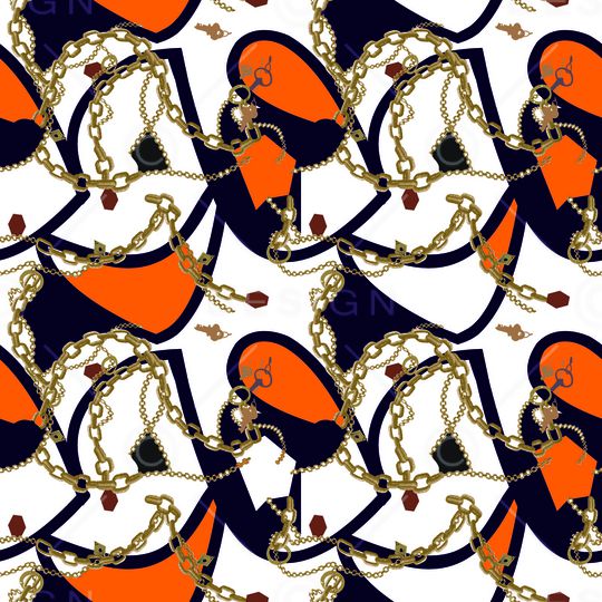 风格化花卉印花华亿平台图片