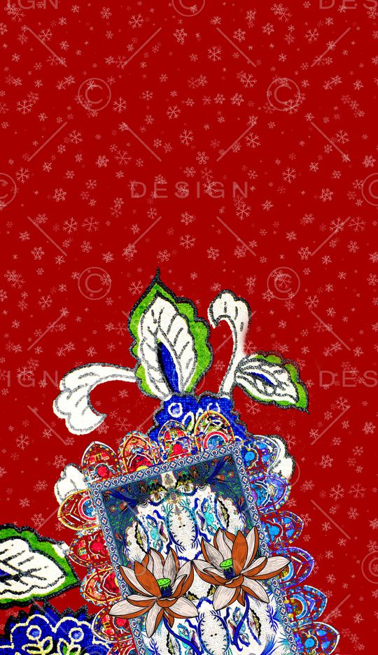 民族风印花华亿平台图片