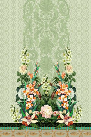 民族风印花华亿平台图片