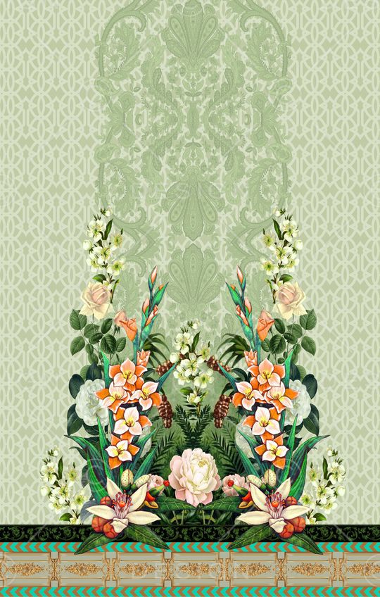 民族风印花华亿平台图片