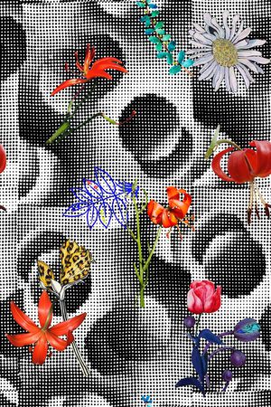 中国风印花华亿平台图片