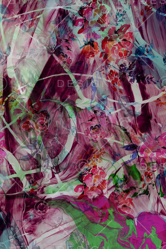 定位花印花华亿平台图片