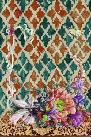 民族风印花华亿平台图片