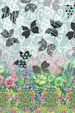 民族风印花华亿平台图片