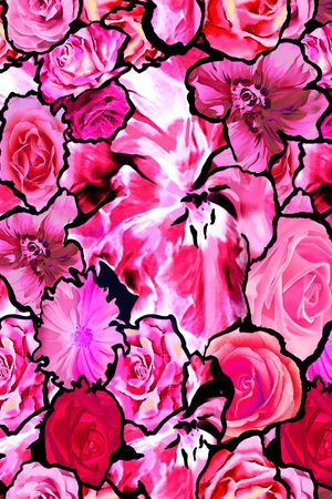 大牌风印花华亿平台图片