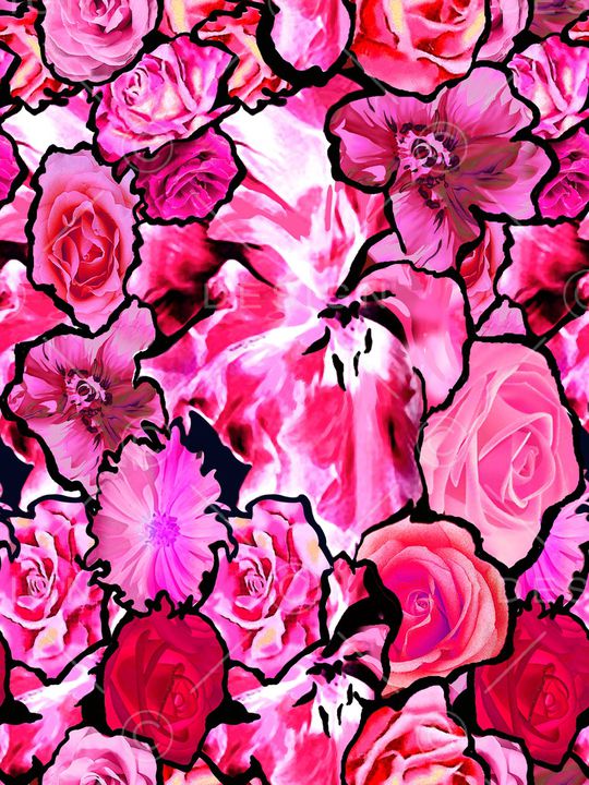 大牌风印花华亿平台图片