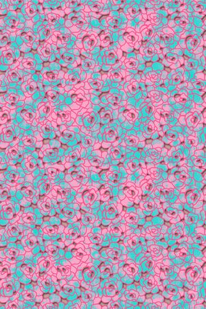 抽象印花华亿平台图片