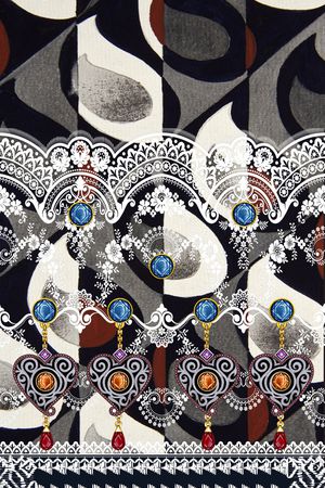 民族风印花华亿平台图片