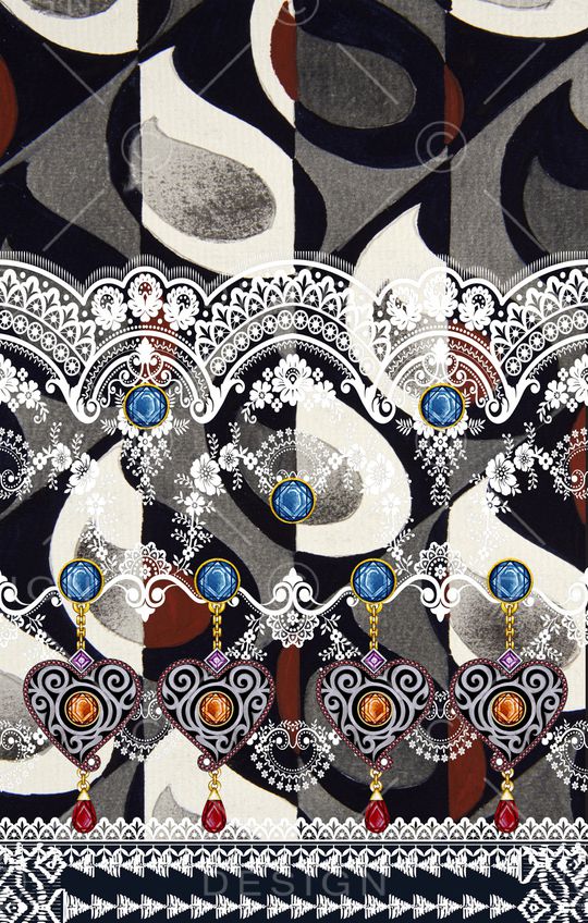 民族风印花华亿平台图片