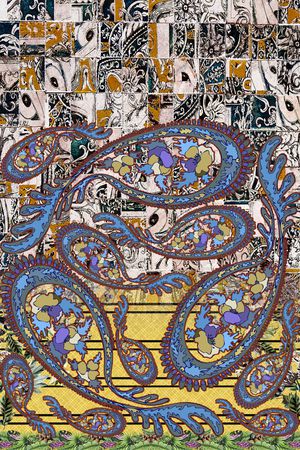 民族风印花华亿平台图片