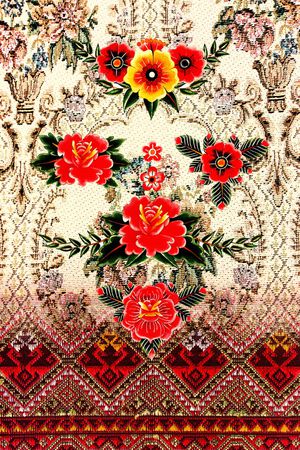 民族风印花华亿平台图片