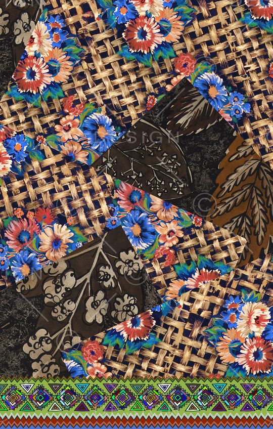 民族风印花华亿平台图片