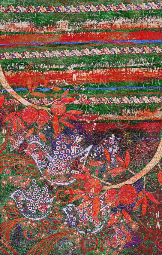 民族风印花华亿平台图片