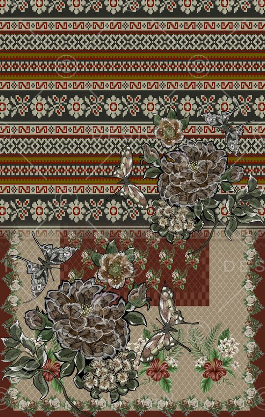 民族风印花华亿平台图片