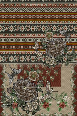 民族风印花华亿平台图片