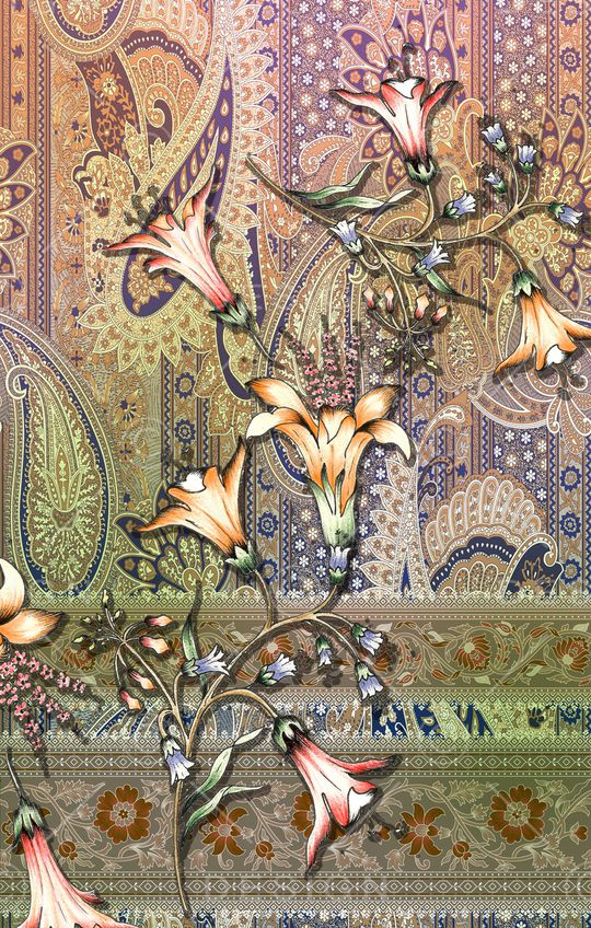 民族风印花华亿平台图片