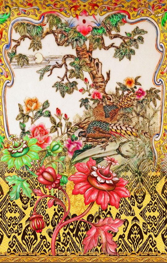 民族风印花华亿平台图片