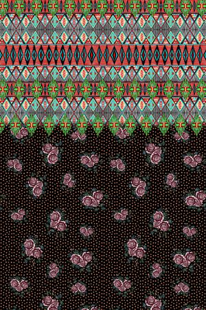 波西米亚印花华亿平台图片