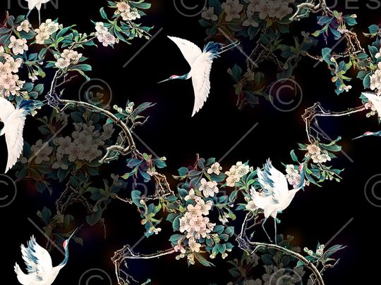 大牌风印花华亿平台图片