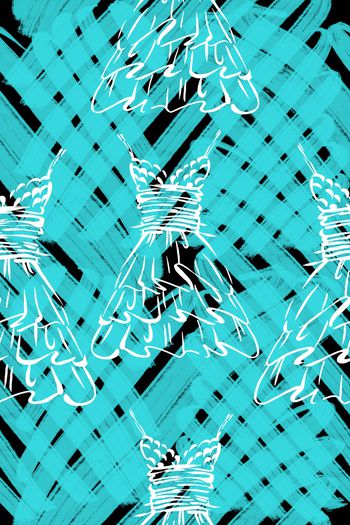 格子印花华亿平台图片