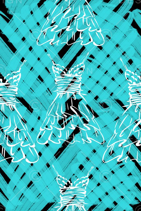 格子印花华亿平台图片