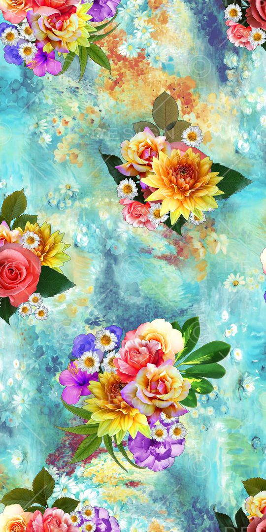 抽象印花华亿平台图片