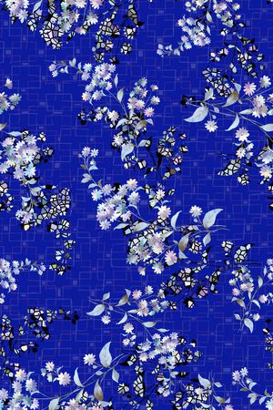 春夏华亿平台印花华亿平台图片