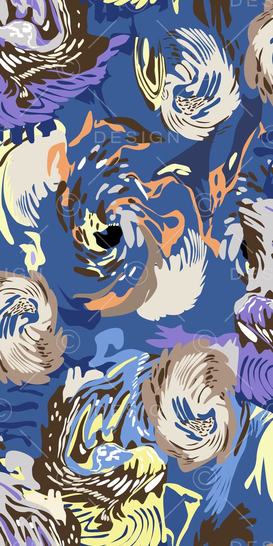 抽象印花华亿平台图片