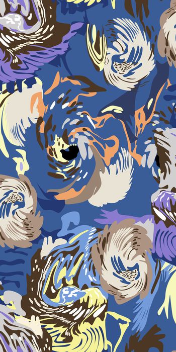 抽象印花华亿平台图片